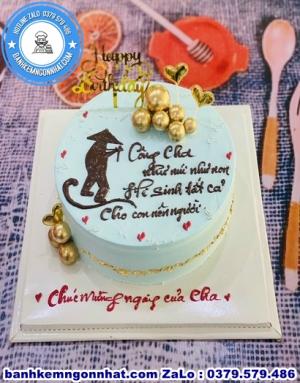 Bánh Kem Tặng Bố 10